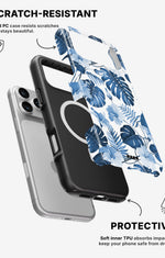 iPhone 17 Pro Max Tough Case – Blue Tropics - View 2