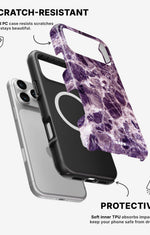 iPhone 17 Pro Max Tough Case – Purple Marble - View 2