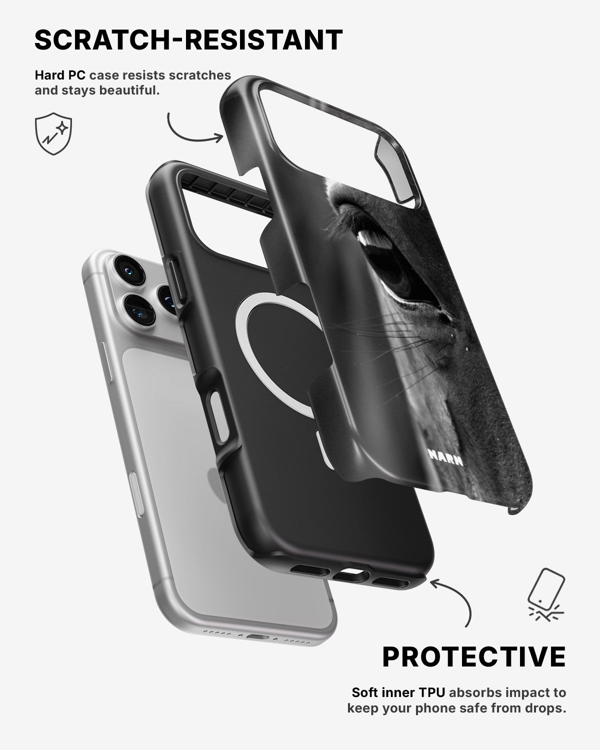 iPhone 17 Pro Max Tough Case – Horse Soul - View 2