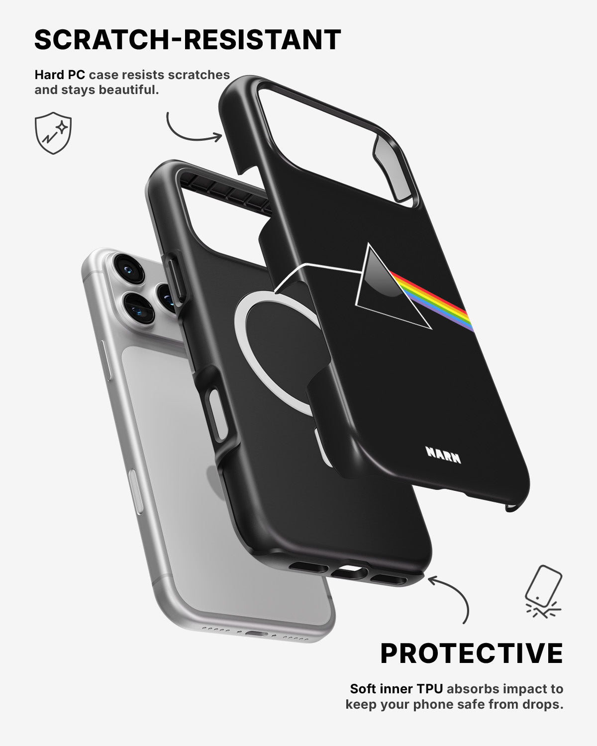 iPhone 17 Pro Max Tough Case – Dark Side - View 2