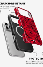 iPhone 17 Pro Max Tough Case – Red Roses - View 2