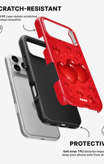 iPhone 17 Pro Max Tough Case – Red Romance - View 2
