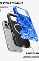iPhone 17 Pro Max Tough Case – Blue Vintage - View 2