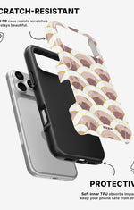 iPhone 17 Pro Max Tough Case – Pink Marble Waves - View 2