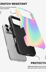 iPhone 17 Pro Max Tough Case – Rainbow Haze - View 2