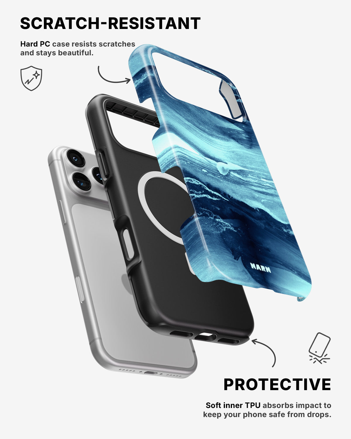 iPhone 17 Pro Max Tough Case – Ocean Dream - View 2