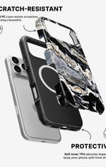 iPhone 17 Pro Max Tough Case – Dark Swirl - View 2