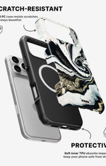 iPhone 17 Pro Max Tough Case – Golden Swirl - View 2