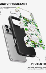 iPhone 17 Pro Max Tough Case – White Bloom - View 2