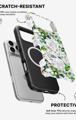 iPhone 17 Pro Max Tough Case – White Bloom - View 2