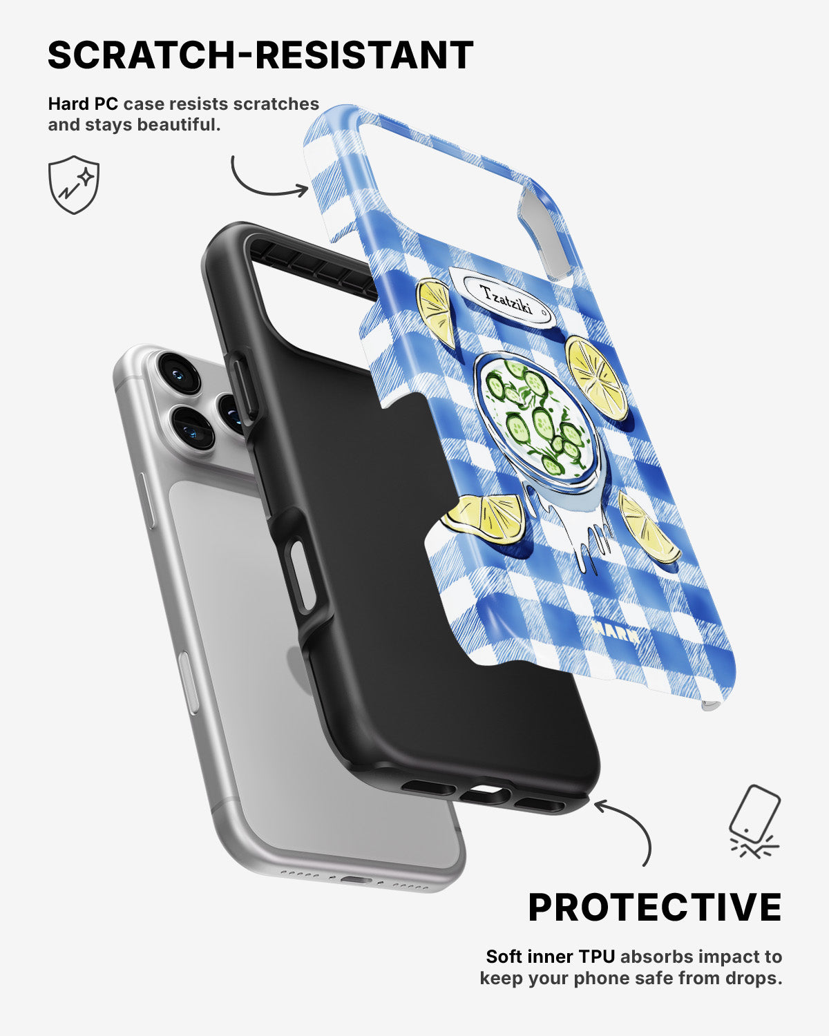 iPhone 17 Pro Max Tough Case – Tzatziki Time - View 2