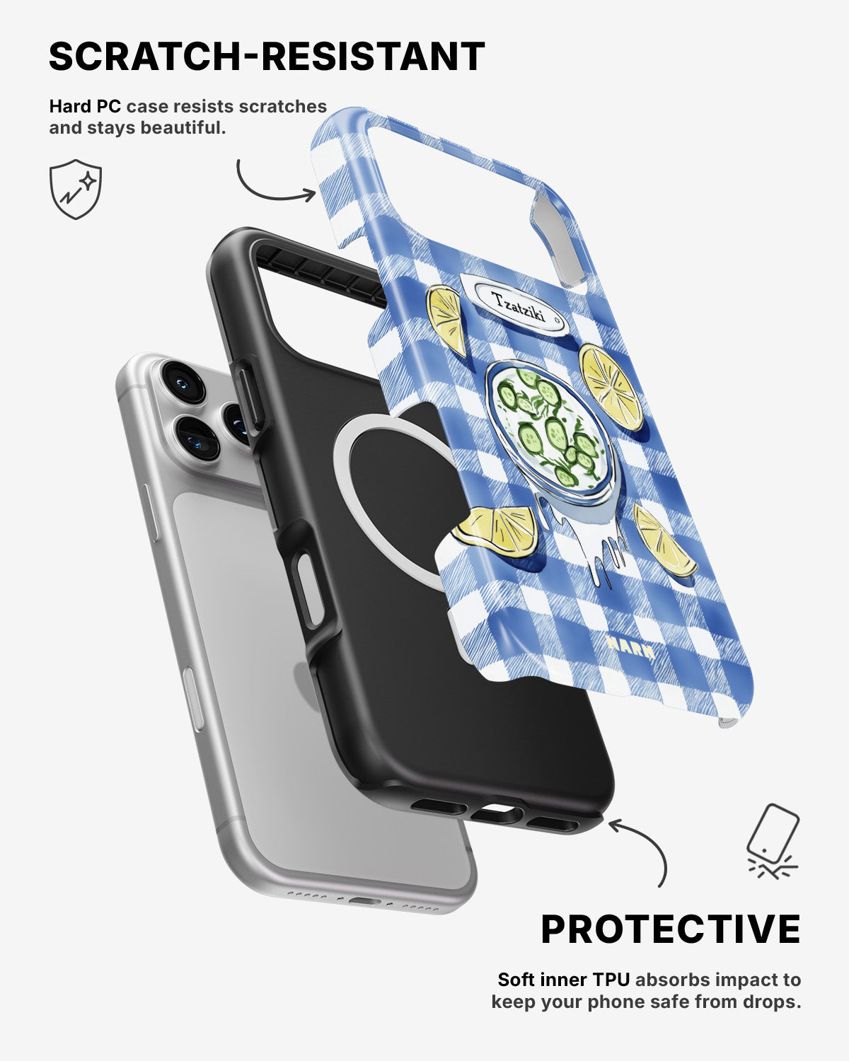 iPhone 17 Pro Max Tough Case – Tzatziki Time - View 2