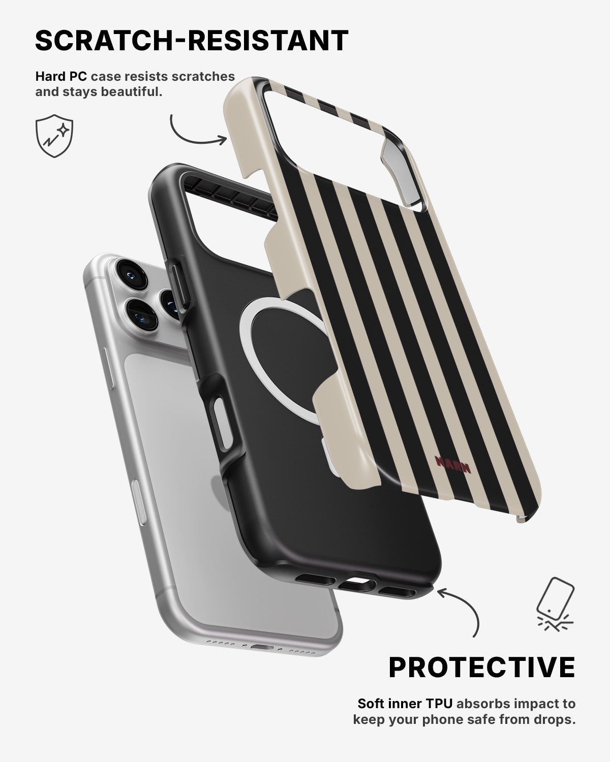 iPhone 17 Pro Max Tough Case – Classique - View 2