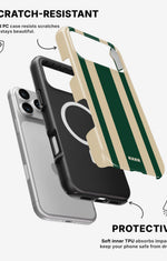iPhone 17 Pro Max Tough Case – Vert Stripe - View 2