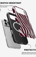 iPhone 17 Pro Max Tough Case – Velvet Zebra - View 2