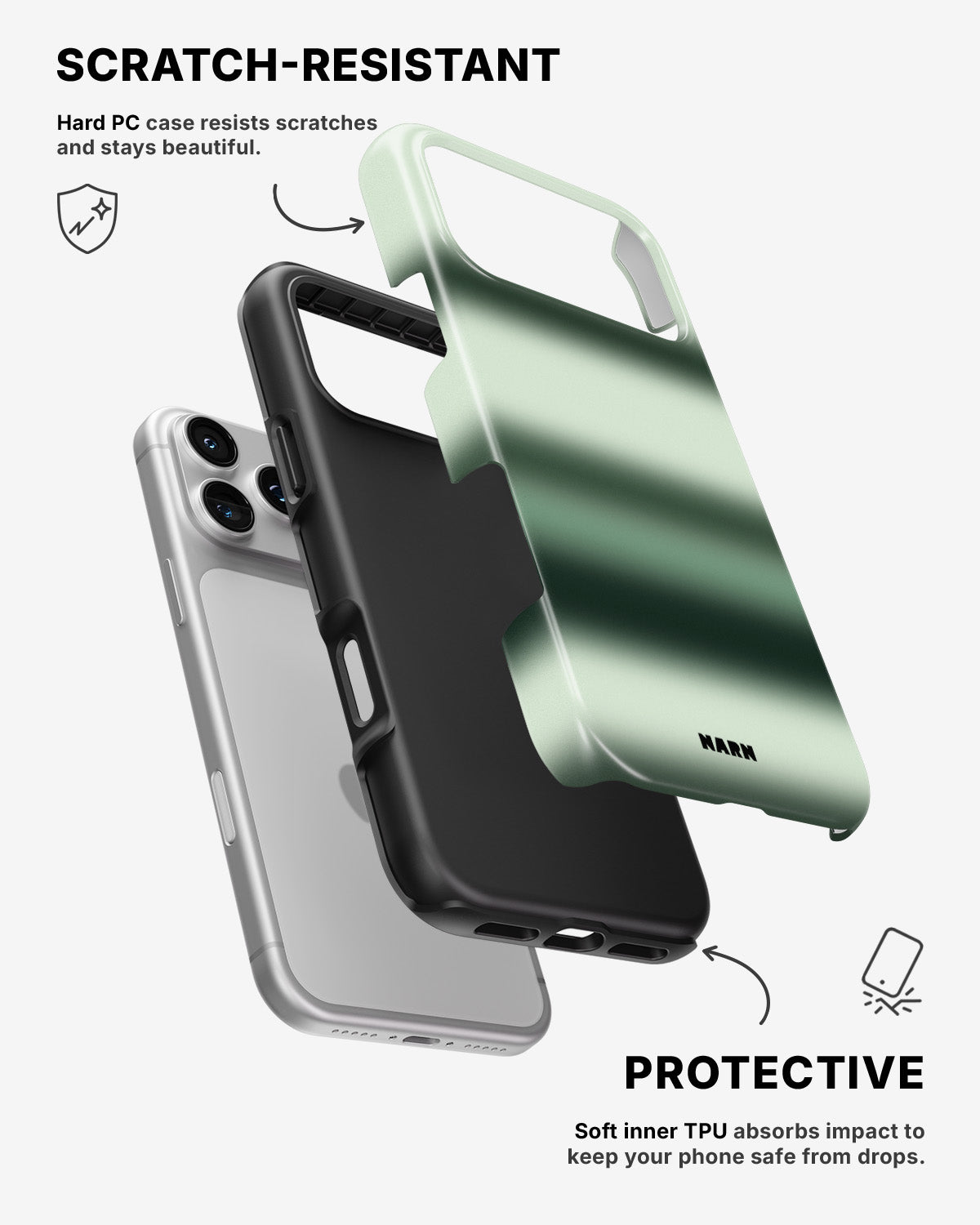 iPhone 17 Pro Max Tough Case – Mint - View 2