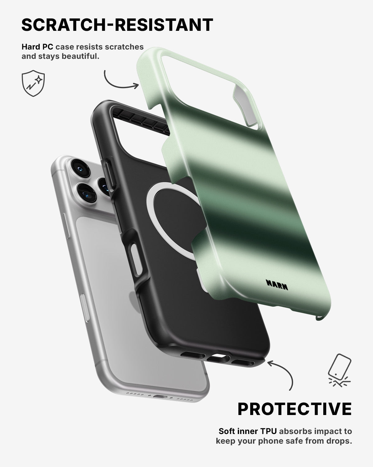 iPhone 17 Pro Max Tough Case – Mint - View 2