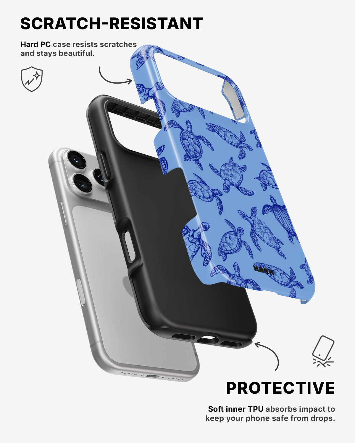 iPhone 17 Pro Max Tough Case – Turtle Bay - View 2