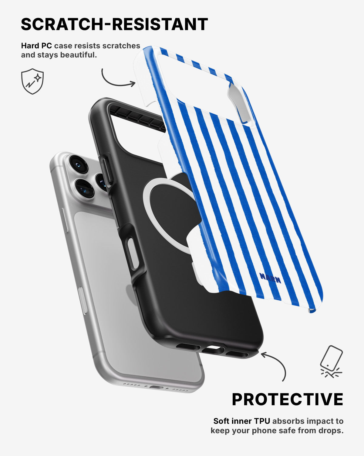 iPhone 17 Pro Max Tough Case – Linen - View 2