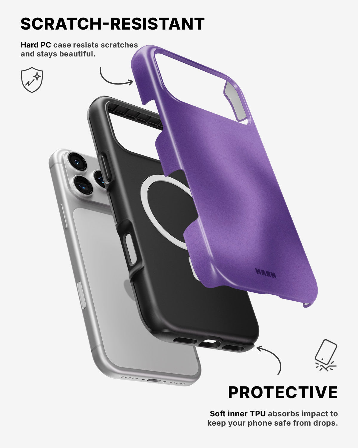 iPhone 17 Pro Max Tough Case – Violetta - View 2