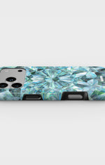 iPhone 17 Pro Max Tough Case – Green Crystals - View 3