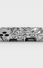 iPhone 17 Pro Max Tough Case – Japanese Pattern - View 3