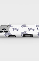 iPhone 17 Pro Max Tough Case – Blue Turtles - View 3