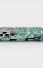 iPhone 17 Pro Max Tough Case – Green Marble - View 3