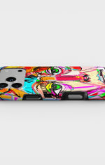 iPhone 17 Pro Max Tough Case – Abstract Portrait - View 3