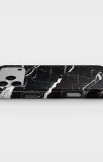 iPhone 17 Pro Max Tough Case – Black Marble - View 3