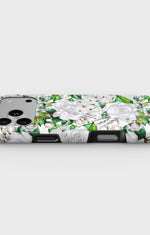 iPhone 17 Pro Max Tough Case – White Bloom - View 3