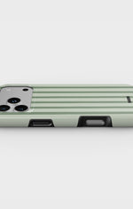 iPhone 17 Pro Max Tough Case – Sage Stripes - View 3