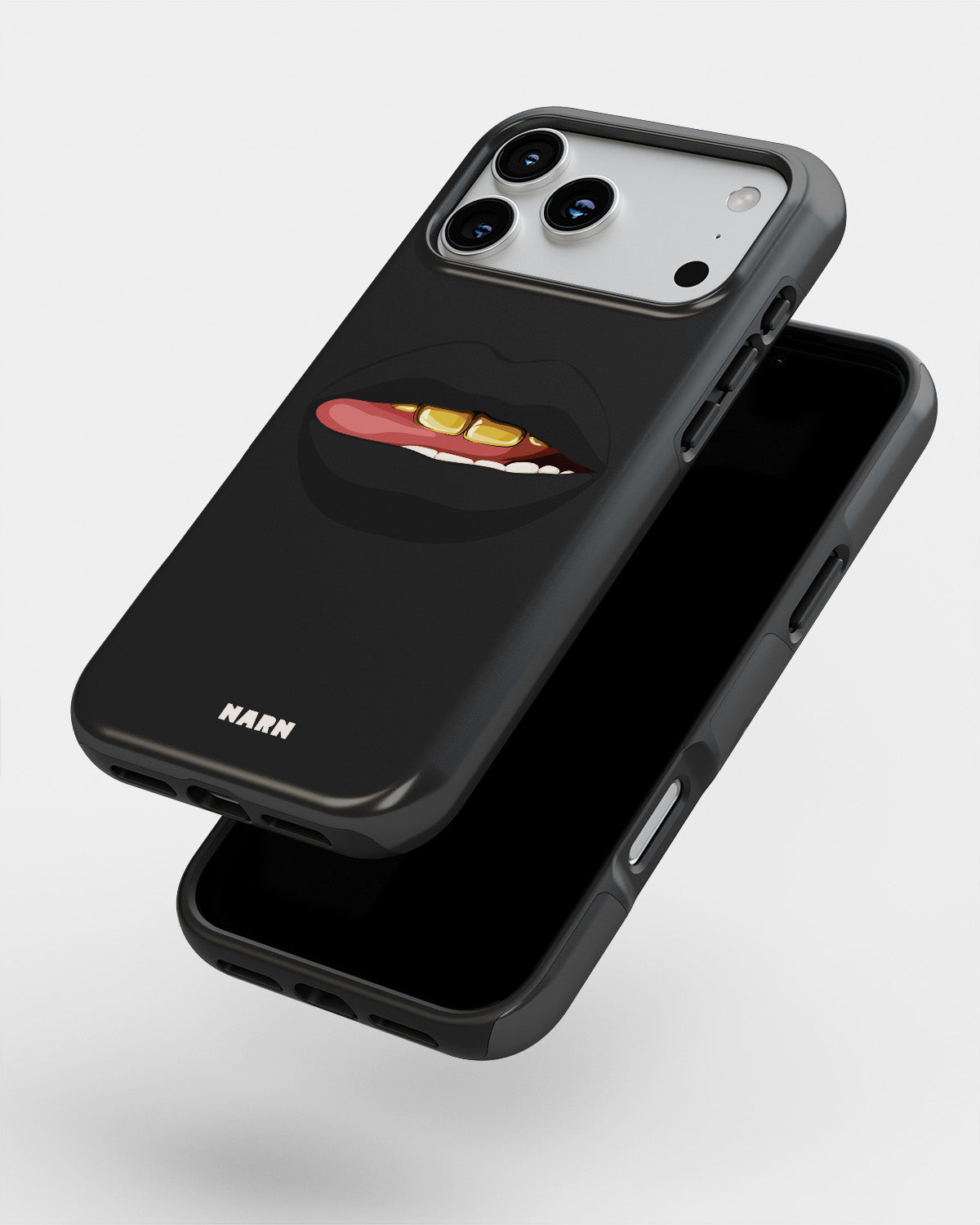 iPhone 17 Pro Max Tough Case – Golden Lips - View 4
