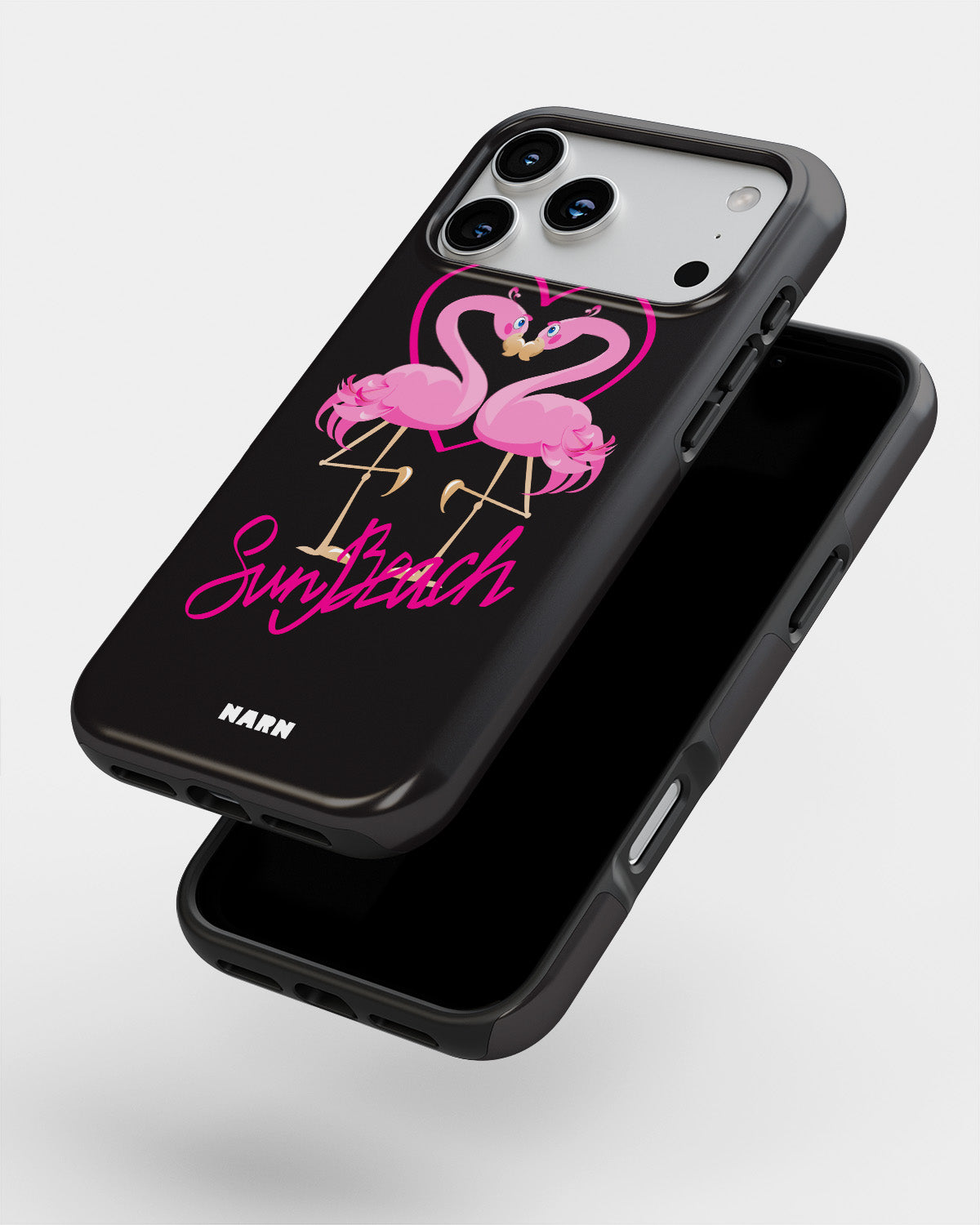 iPhone 17 Pro Max Tough Case – Beach Flamingo - View 4