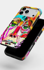 iPhone 17 Pro Max Tough Case – Abstract Portrait - View 4