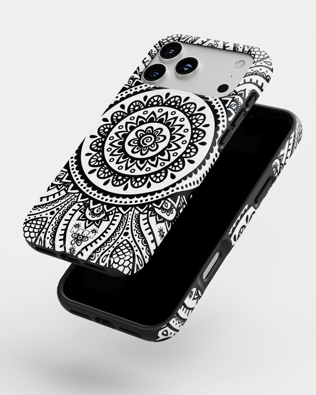 iPhone 17 Pro Max Tough Case – Henna Mandala - View 4