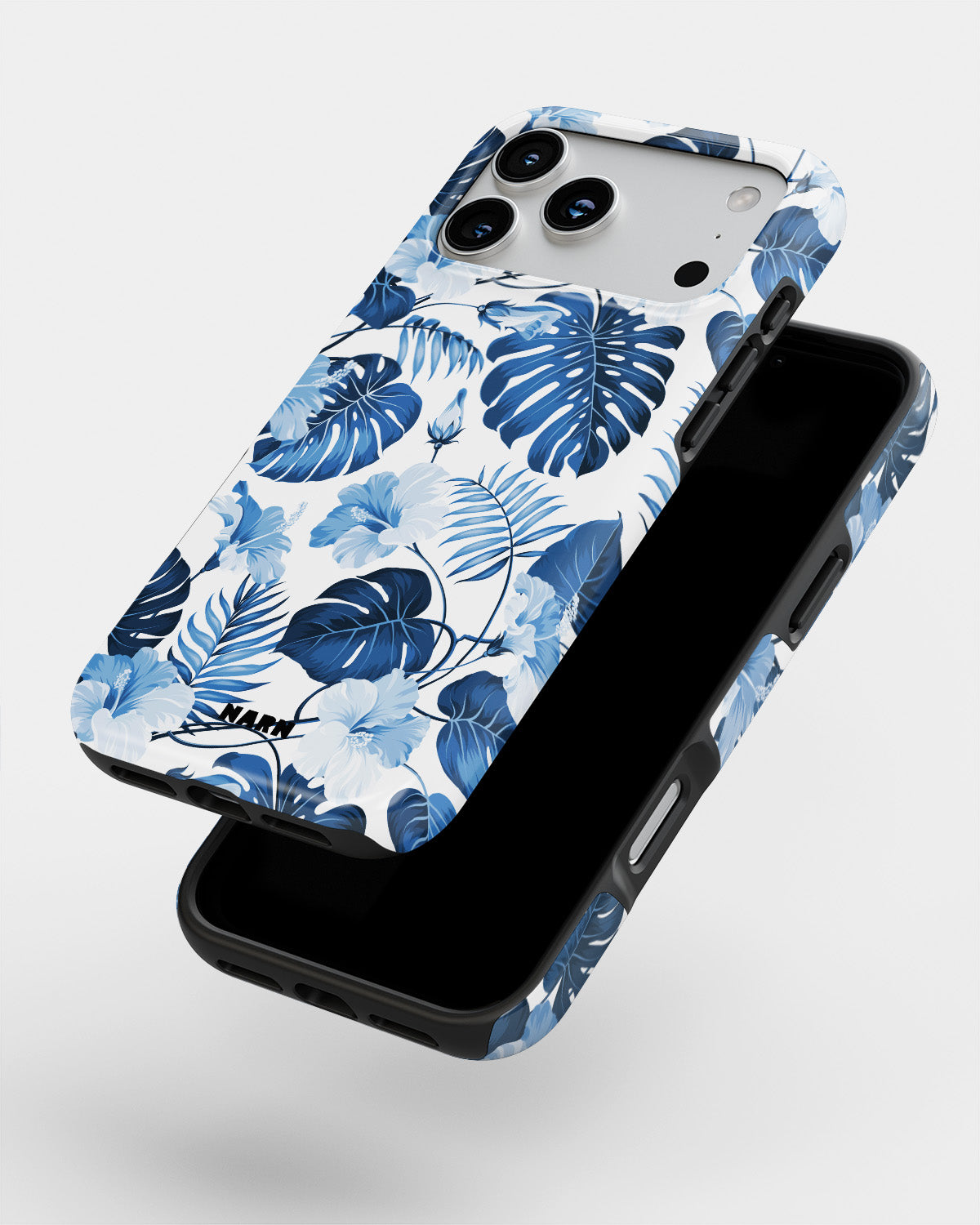 iPhone 17 Pro Max Tough Case – Blue Tropics - View 4