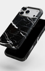iPhone 17 Pro Max Tough Case – Black Marble - View 4