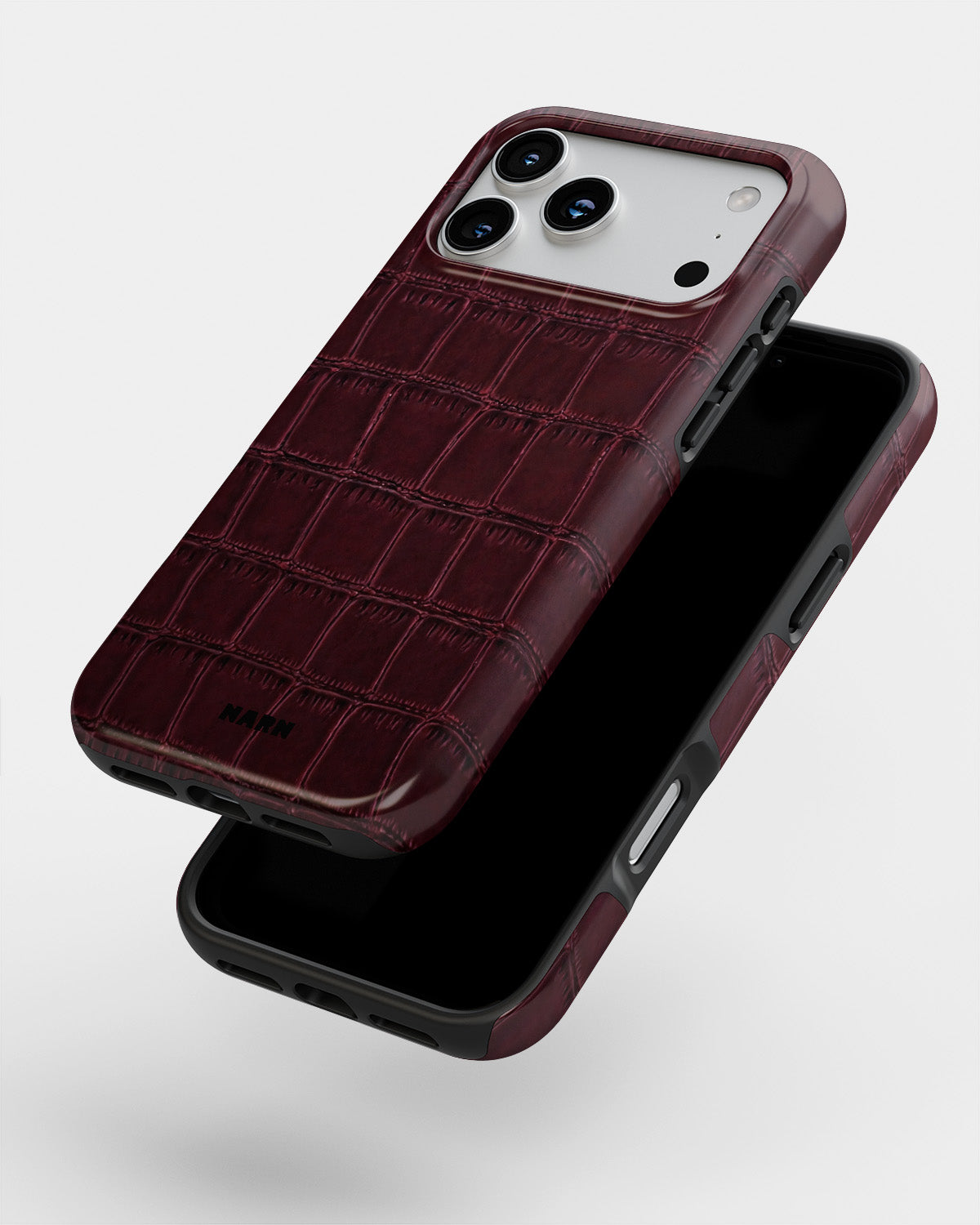 iPhone 17 Pro Max Tough Case – Rouge Croc - View 4