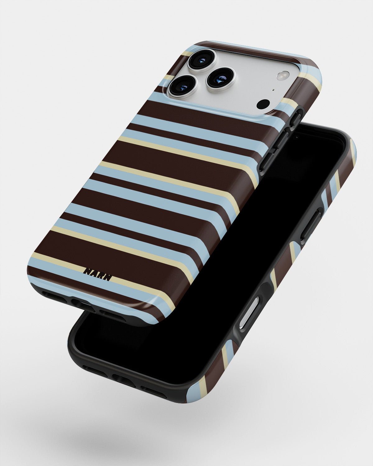 iPhone 17 Pro Max Tough Case – Latte Lines - View 4