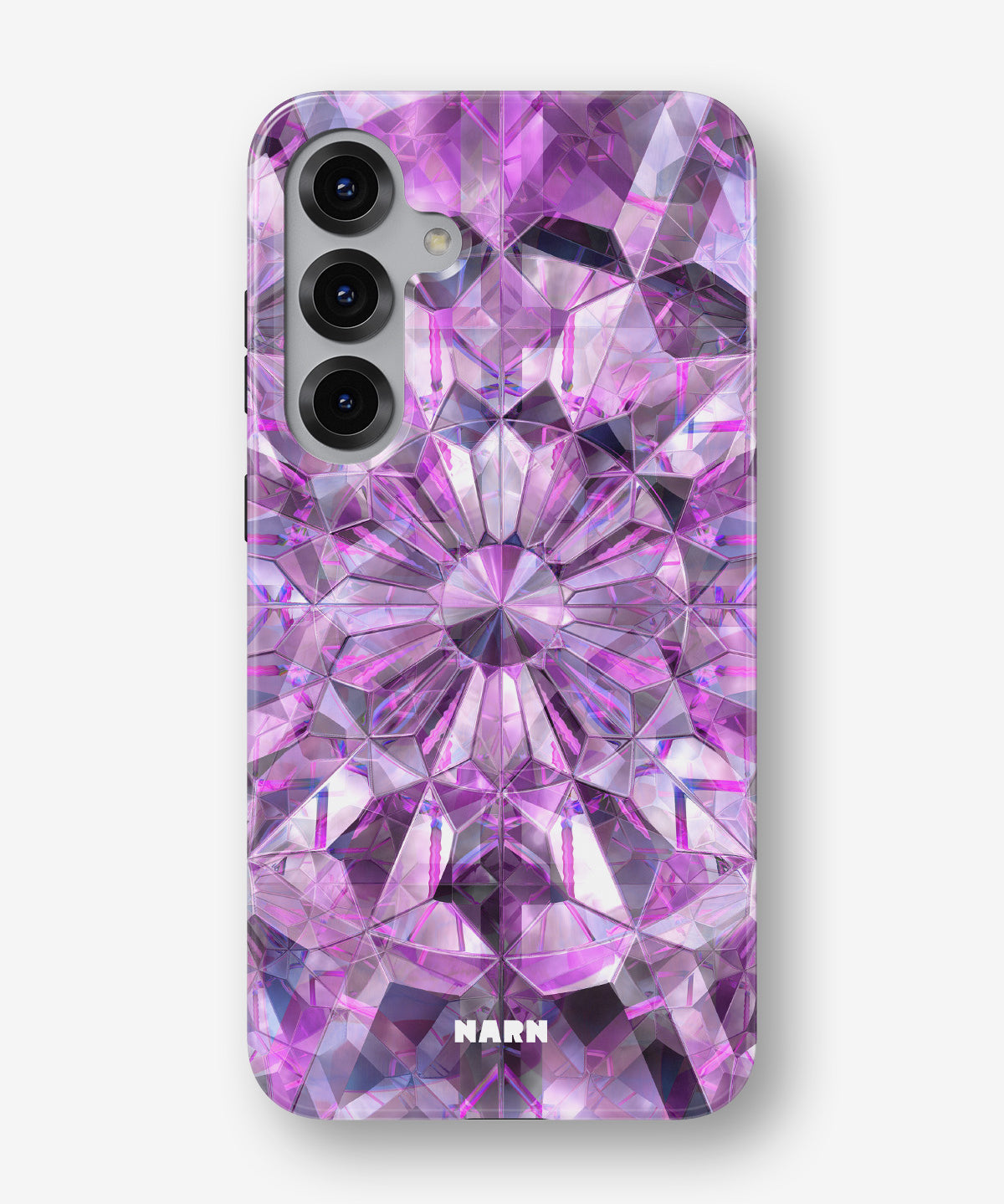 Samsung Galaxy S25 Tough Case – Lavender Crystals - View 1