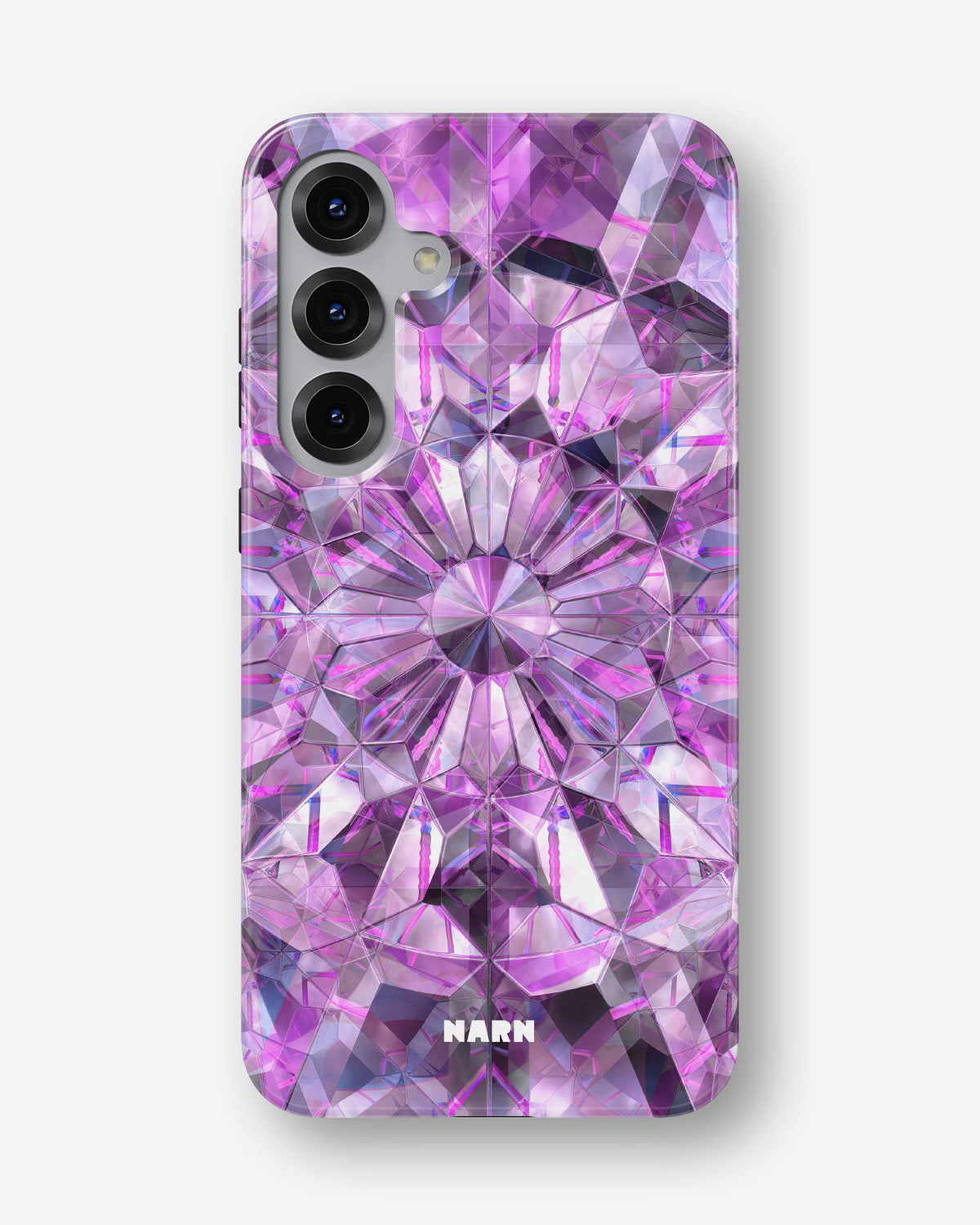 Samsung Galaxy S25 Tough Case – Lavender Crystals - View 1