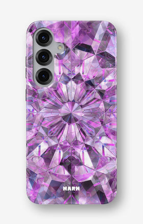 Samsung Galaxy S25 Tough Case – Lavender Crystals - View 1
