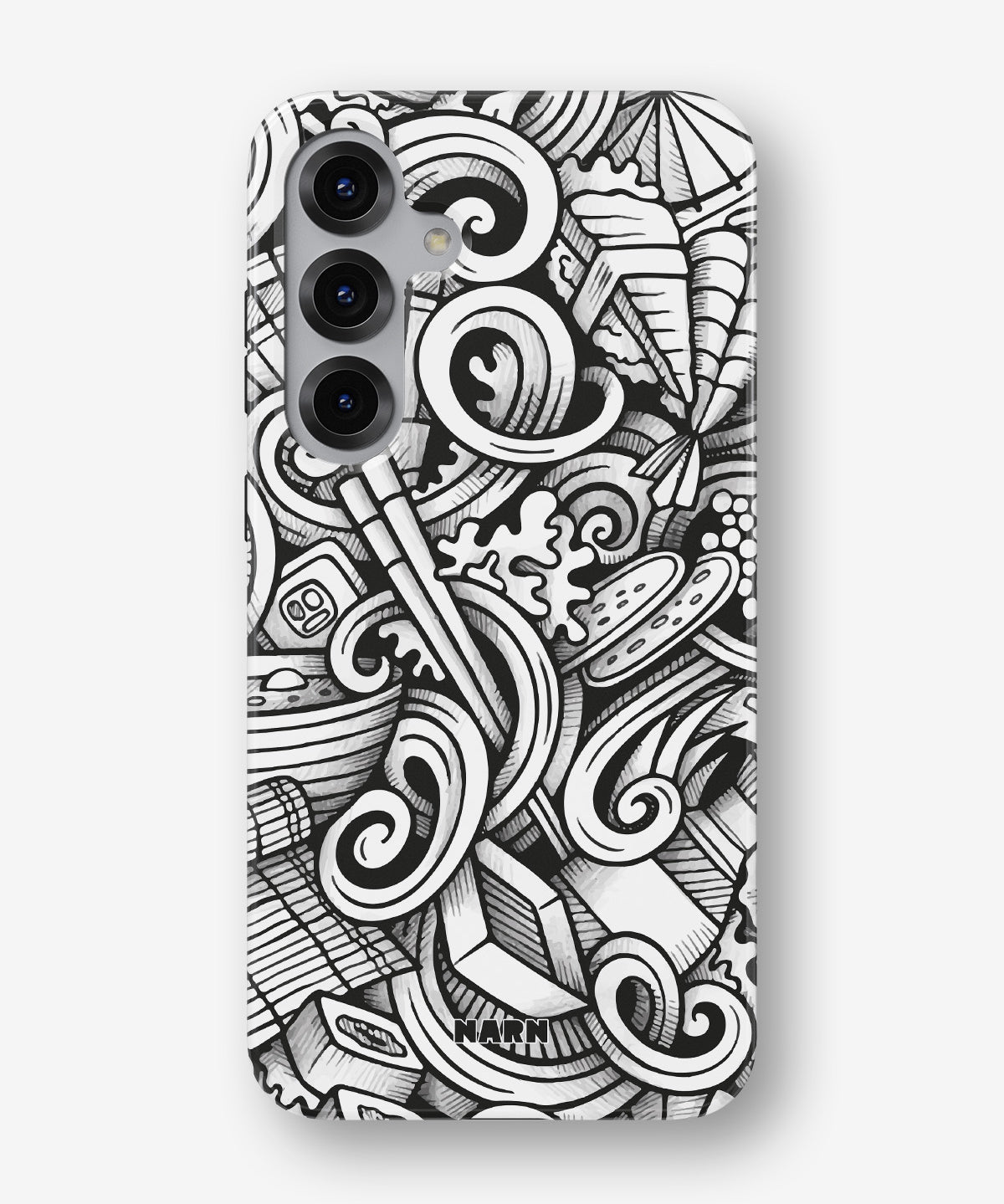 Samsung Galaxy S25 Tough Case – Japanese Pattern - View 1