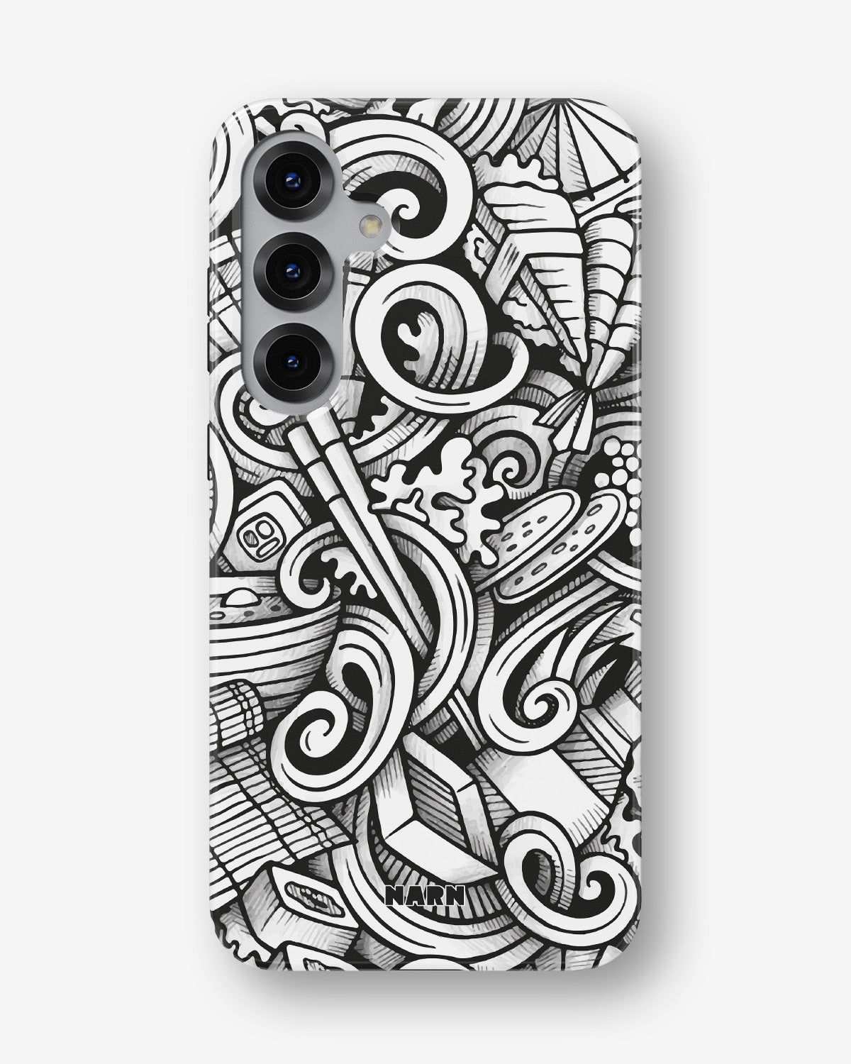 Samsung Galaxy S25 Tough Case – Japanese Pattern - View 1