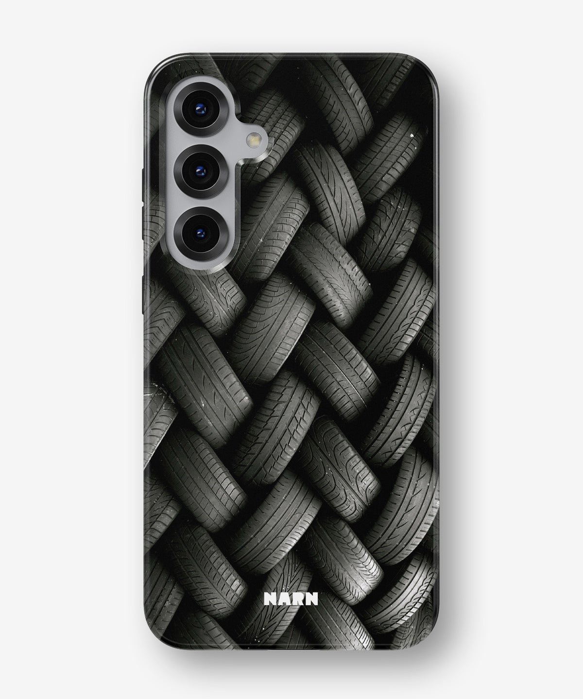 Samsung Galaxy S25 Tough Case – Tires Wall - View 1