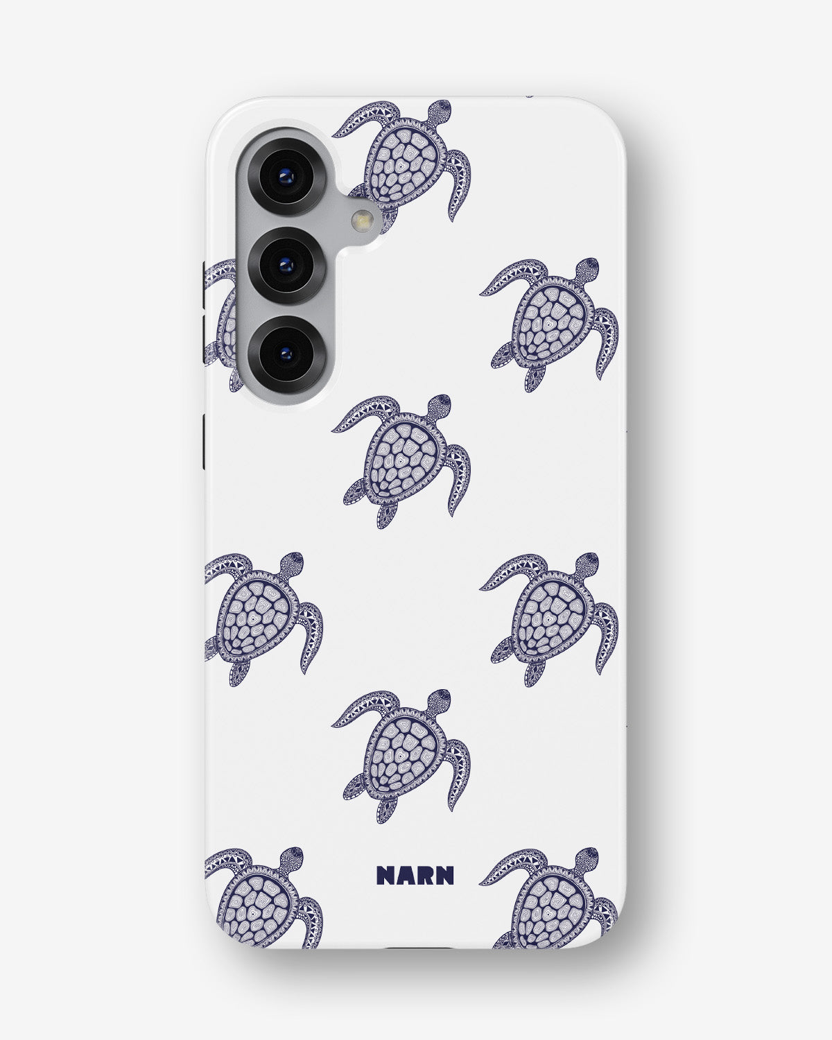 Samsung Galaxy S25 Tough Case – Blue Turtles - View 1