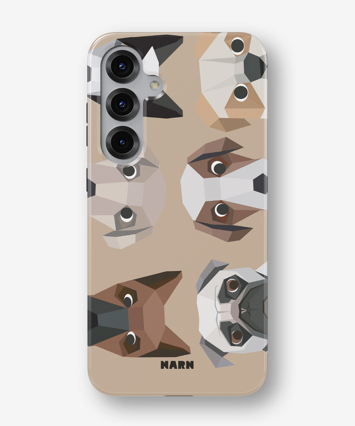 Samsung Galaxy S25 Tough Case – Cute Dogs - View 1