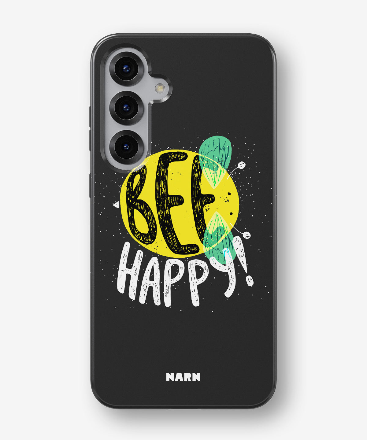Samsung Galaxy S25 Tough Case – BEE Happy - View 1