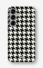 Samsung Galaxy S25 Tough Case – Houndstooth - View 1
